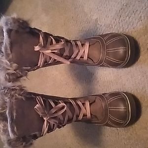 Womens Northside brown winter boots